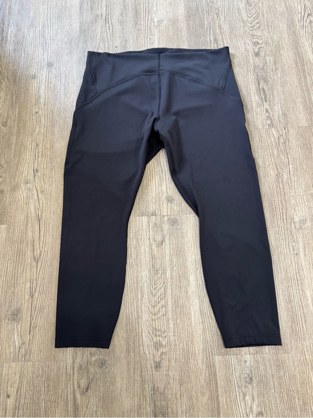 lululemon InStill HR Tight 25" High Rise Black Leggings Sz 18 LW5DJTS